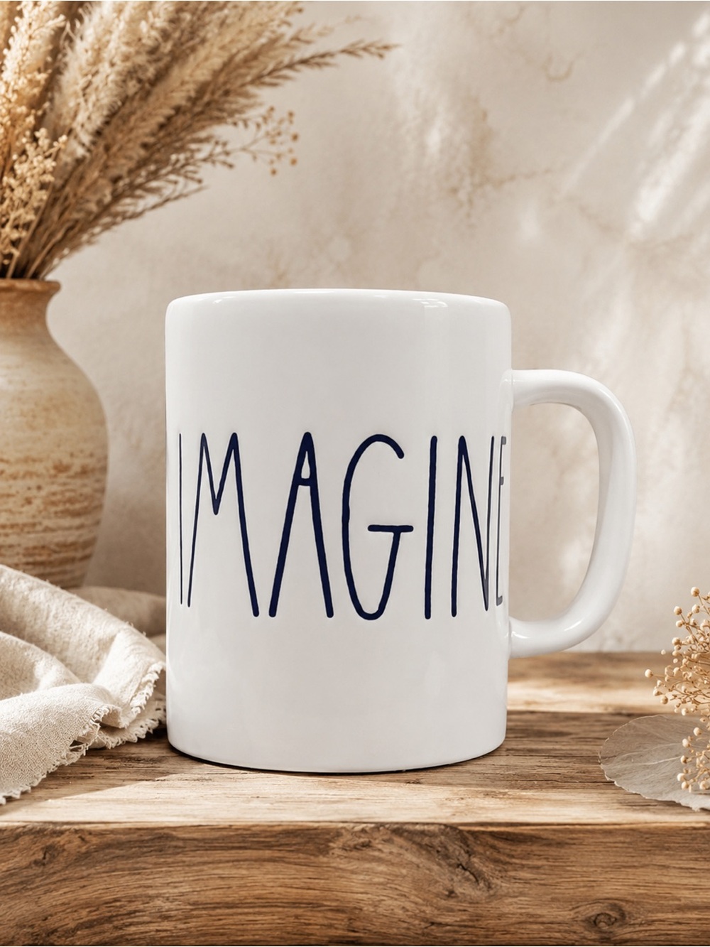 Rae‎ Dunn Imagine Mug LL Coffee Cup